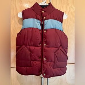 Mini Boden puffer vest. Boys size 9-10